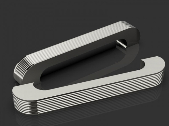 Дверные ручки никель