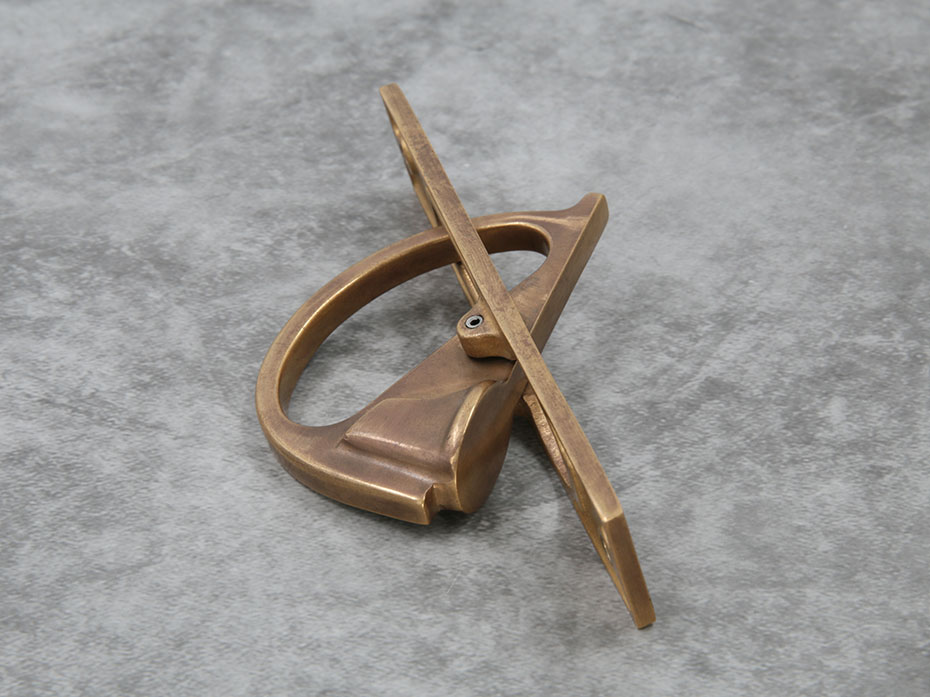 Торцевая ручка Frank Allart 4377 матовая бронза