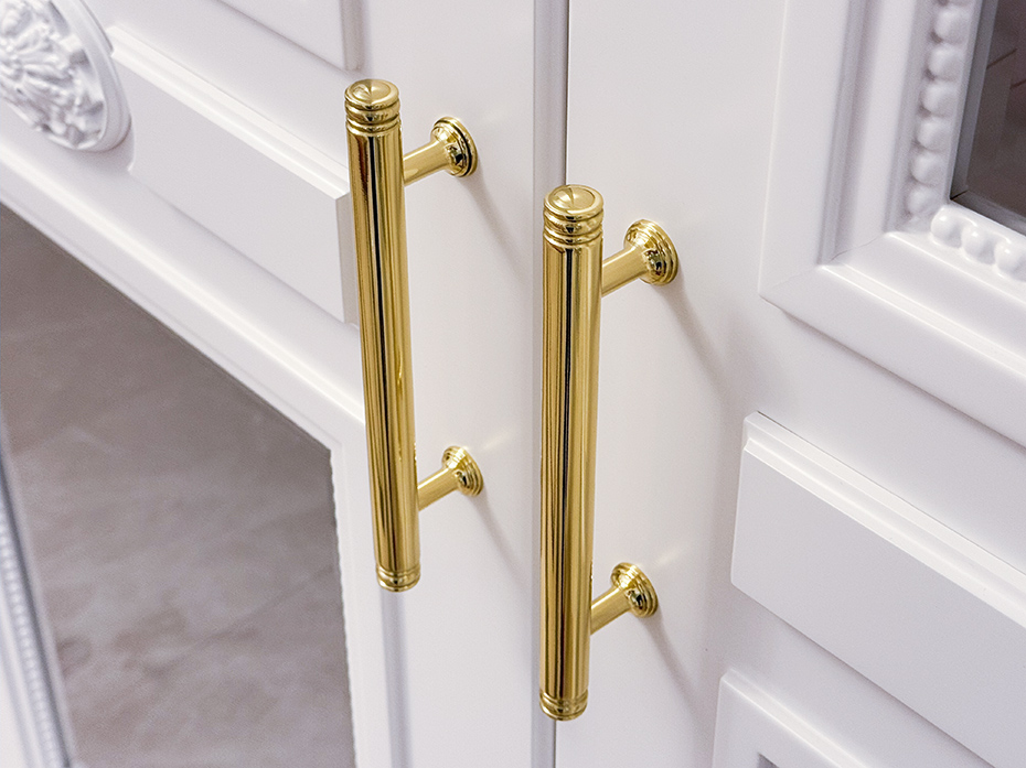 Мебельная ручка-скоба Armac Martin Corona 192 мм латунь полированная