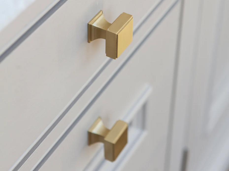 Мебельная ручка-кноб Armac Martin Jefferson 32мм полированный хром