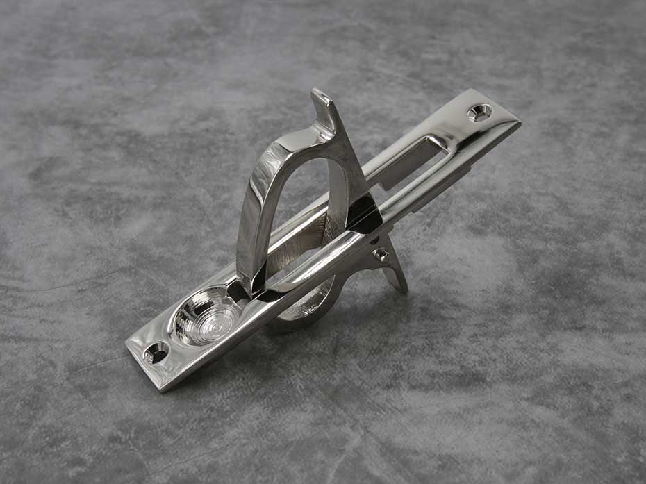 Торцевая ручка Croft Hardware 2601 полированный никель