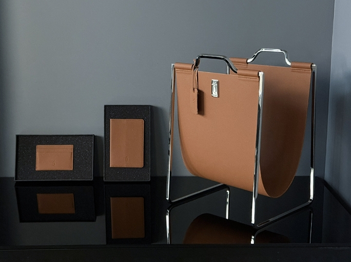 Подарочный набор аксессуаров из кожи FURNITEK FG-416