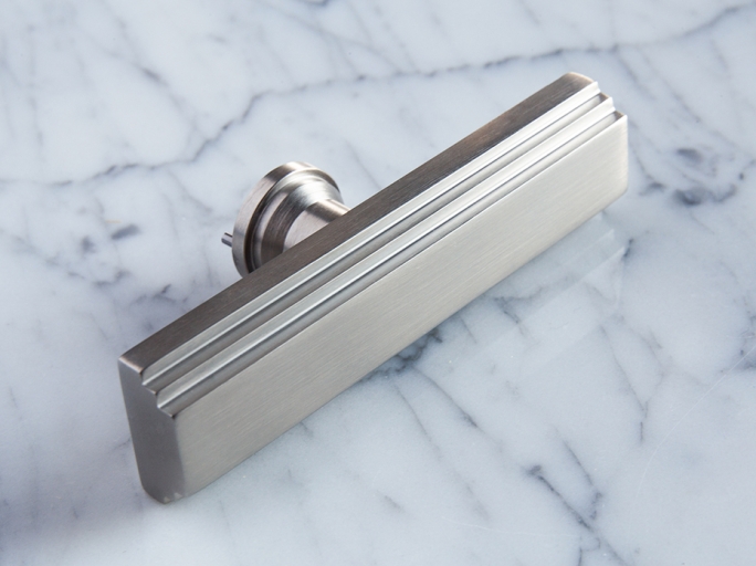 Мебельная ручка Т-образная Oliver Knights Galanhead 100 мм матовый никель