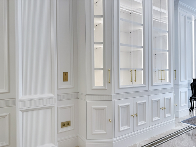 Мебельная ручка-скоба Armac Martin Belgrave 317 мм полированная латунь