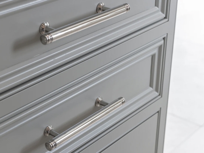 Мебельная ручка-скоба Armac Martin Corona 192 мм полированный никель